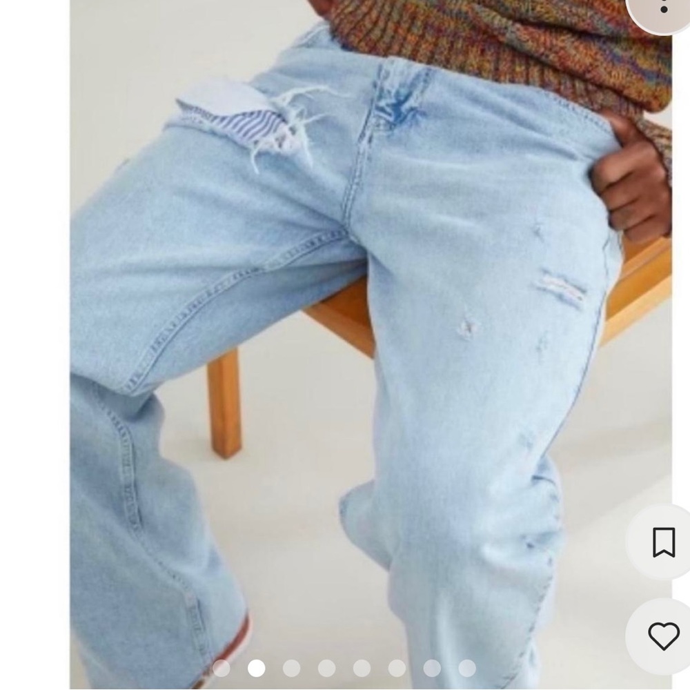 Urban Outfitter BDG Men’s Destructed Baggy Skate Fit Jean